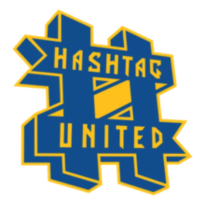 Hashtag united badge